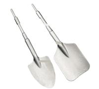 Paleta para arcilla Pico eléctrico pequeño, mango hexagonal, cincel ensanchado, for excavar tierra, zanjas, agujeros y plántulas de árboles(Pointed shovel)