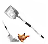 Paleta para para gatos - Herramienta pala con mango largo desmontable - Para gatos de metal, para la limpieza de animales domésticos, paso la comida del perro, la basura, la y el olor