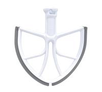 Paleta plana batidora T83C con bordes de silicona, piezas repuesto for soporte elevación tazón 6QT