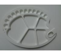 Paleta Plastico Ovalada 25x35cm