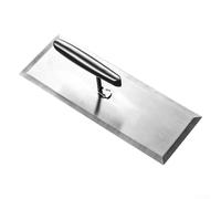 Paleta profesional de acero inoxidable para enyesado, herramienta manual, raspador de cemento, paleta de acabado para construcción, albañilería, alisado de paredes, 240 mm/280 mm (grande)