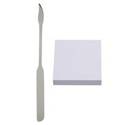 Paleta profesional desechable para arte de uñas, mezcla de colores, raspador de mezcla de papel, para salones de uñas, uso familiar individual