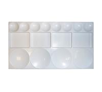 Paleta talens plastico rectangular 16 depositos