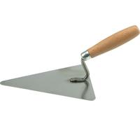 Paleta triangular de acero inoxidable vorel 06341, para construcción