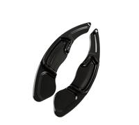 Paleta Volante Coche Compatible Con Acura Para MDX 2013 2014 2015 2016 2017 Para ILX 2013-2022 Decoración De Palancas De Cambio De Extensión De Volante De Coche(Black)