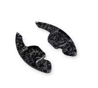 Paleta Volante Coche Compatible Con Para TT TTS 2011-2014 A6 C7 2012-2017 Paletas De Cambio De Volante De Coche Decoración Interior Repuestos(Carbon black)
