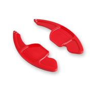 Paleta Volante Coche Compatible Con Para TT TTS 2011-2014 A6 C7 2012-2017 Paletas De Cambio De Volante De Coche Decoración Interior Repuestos(Red)