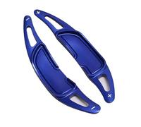 Paletas Cambio Palanca Cambios Extensión Paleta Cambio Volante Coche Compatible con Benz para SL63 GLS63 2016 GLC 2017 GLE63 2015 2016 2017(Blue)