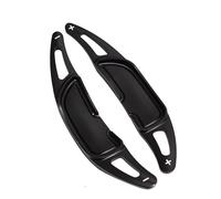 Paletas Cambio Palanca Cambios Extensión Paleta Cambio Volante Coche Compatible con Benz para SL63 GLS63 2016 GLC 2017 GLE63 2015 2016 2017(Black)