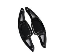 paletas cambio velocidad Compatible Con RS3 RS5 RS6 RS7 2021-2024 Para E-tron Para GT 2022 2023 2024 Accesorios Extensiones De Paletas De Cambio De Volante Paletas De Cambio De Coche(Black)