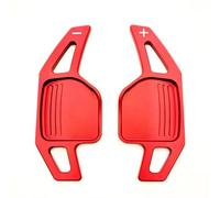 Paletas cambio volante Compatible Con Q5 8R 2008 2009 2010 2011 2012 Para Q7 4L 2006 2007 2008-2011 2 Piezas De Extensión De Paleta De Cambio De Aluminio Para Volante(Red)