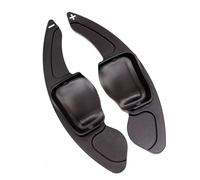 Paletas cambio volante Compatible Con VW Para Scirocco 2009 2010 2011 2012 2013 2014 2015 Para Beetle 2013 2014-2016 2 Piezas/juego De Extensión De Palanca De Cambios Para Volante(Black)