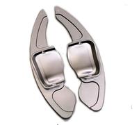 Paletas cambio volante Compatible Con VW Para Scirocco 2009 2010 2011 2012 2013 2014 2015 Para Beetle 2013 2014-2016 2 Piezas/juego De Extensión De Palanca De Cambios Para Volante(Gray)