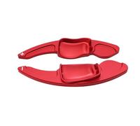 Paletas cambio volante Compatible Con VW Para Scirocco 2009 2010 2011 2012 2013 2014 2015 Para Beetle 2013 2014-2016 2 Piezas/juego De Extensión De Palanca De Cambios Para Volante(Red)