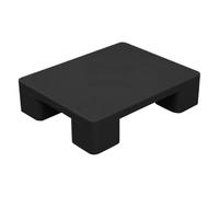 Paletas de almacenamiento con revestimiento de suelo - Elevadores modulares ligeros, plataforma de almacenamiento de suelo, base de exposición impermeable, rejilla de soporte organizacional con diseño