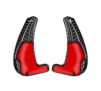 Paletas de cambio Compatible Con Dodge Para Charger Para Srt Para Hellcat Cambio De Paletas En El Volante Del Automóvil Cambio De Paletas Fibra De Carbono Palanca Cambios Volante D0024(Black Carbon)