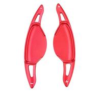 Paletas de Cambio Extensión Volante para Infiniti Q50 QX50 - Juego de 2 Piezas de Aluminio Extensiones Deportivas para Levas de Cambio,Red