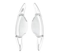 Paletas de Cambio Extensión Volante para Infiniti Q50 QX50 - Juego de 2 Piezas de Aluminio Extensiones Deportivas para Levas de Cambio,Silver