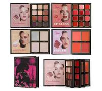 Paletas De Maquillaje 4 Capas Plegable Duradero Multifuncional Productos De | Paleta De Maquillaje De Viaje Para Rostro Maduro Bodas Viajes Diario