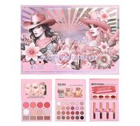 Paletas De Maquillaje | Herramienta De Maquillaje De 40 Colores Con Estilo De Libro,Set De Paleta Cosmética,Para Familia Amigos Estudiantes Adultos Actividades En Interiores