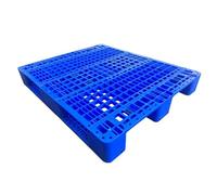 Paletas de plástico para almacenamiento, entrada de carretilla elevadora de 4 vías, apilables para pisos de sótano de almacén