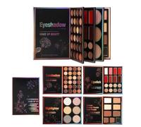 Paletas De Sombras,55 Colores Polvo Contorno Natural | Polvo De Rubor Para Mejillas Nacarado,Para Mujeres Adolescentes Niñas Señoras Madres Festival de Belleza Fiesta Cita Evento Formal Halloween