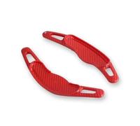 Paletas Para MINI MK3 Levas cambio | Paletas de cambio de volante de coche para F54 F55 F56 F57 F60 para CLUBMAN para Cooper S(Carbon fiber red)