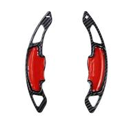 Paletas Volante Compatible con Accord 2013 2014 2015 2016 2017 2018 2019 2020 Levas de cambio de volante de coche(Carbon Black)