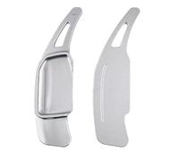 Paletas Volante Compatible con C&itroen para C4 III MK3 2021-2025 Pegatinas para palanca de cambios de volante(Silver)