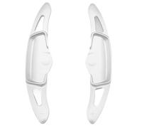 Paletas Volante Compatible Con KIA Para K5 DL3 2016 2017 2018 2019 2020 Palanca Cambios Extensión Cambio De Paleta Volante Coche(Silver)