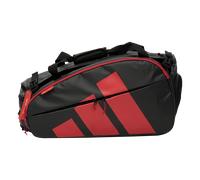 Paletero Adidas Multigame Negro y Rojo - Alejandro Galán - Nueva Temporada 2026 - Mochila Padel - Protección Térmica - Compartimentos Separados y Ordenados