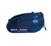 Black Crown - Paletero Ultimate Series V2 - Exterior 100% Poliuretano, Interior 100% Poliéster - Color Marino-Celeste - Diferentes Compartimentos - Comodidad y Calidad - Amplia Capacidad