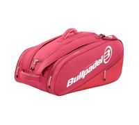 Paletero Bullpadel Performance Color Rojo Ciruela - Paletero Pádel Unisex - Nueva temporada, paletero de gran capacidad, 4 palas, zapatillas - Paletero Padel Hombre - Paletero Padel Mujer - Mochila