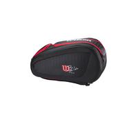 Wilson Paletero Bela Super Tour V3 2025 – Protección Thermoguard, ultraligero – Negro/rojo