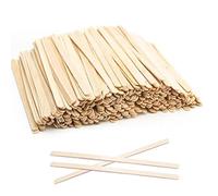 paletinas de café y té de Madera de 11 cm. Palitos de café y Bebidas Calientes Desechables,Paletinas Compostables y Biodegradables, Palos para Manualidades (110 X 5mm 1000pcs)