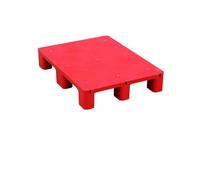 Palets De Plástico Resistentes Almacenamiento De Mercancías,Estanterías For Palets,Impermeables Y Resistentes A La Humedad,Embalaje De Muebles Y Logística De Transporte(Red,31.5x23.6x5.1in)