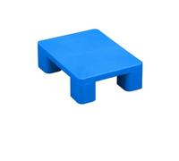 Palets De Plástico Resistentes Almacenamiento De Mercancías,Estanterías For Palets,Impermeables Y Resistentes A La Humedad,Embalaje De Muebles Y Logística De Transporte(Blue,15.7x11.8x4.7in)