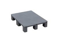 Palets De Plástico Resistentes Almacenamiento De Mercancías,Estanterías For Palets,Impermeables Y Resistentes A La Humedad,Embalaje De Muebles Y Logística De Transporte(Gray,31.5x23.6x5.1in)