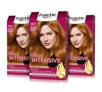 Schwarzkopf Palette Intensive Creme Color - Tono 9.7 cabello Rubio Cobrizo - Coloración Permanente de Cuidado con Aceite de Marula - Óptima cobertura de canas - Color duradero hasta 8 semanas