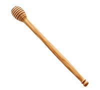Palillo agitador de madera de olivo natural, diseño curvado, para cocina, café, pub, cuchara de miel