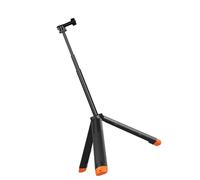 Palillo de selfie extensible de aleación de aluminio con base flotante para cámara submarina estable y terrestre grabaciones cámara flotante soporte para accesorios de deportes acuáticos