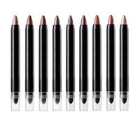 Palillo de sombra de ojos - 6 colores - Lápiz de sombra de ojos - Brillo - Brillo - Lápiz iluminador de ojos para mujeres que tendrán todos los ojos en ti