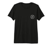Palillo de transmisión Manual de 5 velocidades - Engranaje gráfico del Pecho Izquierdo Camiseta Premium