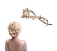 palillo del pelo, Clip French Twist N, pinza for el cabello, pasadores deslizantes, horquillas for fijar moños, horquilla de una palabra, accesorios for mujeres y niñas(Style 21)
