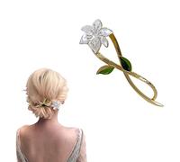 palillo del pelo, Clip French Twist N, pinza for el cabello, pasadores deslizantes, horquillas for fijar moños, horquilla de una palabra, accesorios for mujeres y niñas(Style 5)