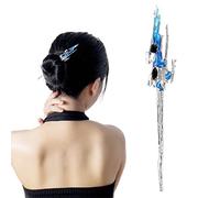 palillo del pelo, Palillos de pelo de aleación simples for moño, horquilla de Metal, palitos de pelo de estilo antiguo for mujeres y niñas, peinado(Style2)