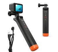 Palillo selfie con mango subacuático, monopie impermeable con mando a distancia Bluetooth, agarre flotante para cámara subacuática, adecuado para cámara de acción GoPro Hero 13/12/11/10/9