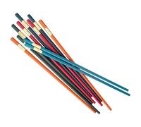 Palillos chinos de fibra de vidrio, accesorios para utensilios de cocina de 9,57 pulgadas, utensilios de cocina multicolor para mujeres, hombres, familiares, utensilios ecológicos
