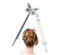 Palillos chinos para el pelo, con placa de, accesorio para el pelo de sujeción firme, elegante asiático elegante para mujeres, niñas y adolescentes