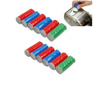 Palillos De Acero Inoxidable12 pcs Óxido，Limpiadoras de Acero Inoxidable para Cocina Herramienta de Limpieza Multifuncional para Manchas de Aceite y Suciedad Utensilios